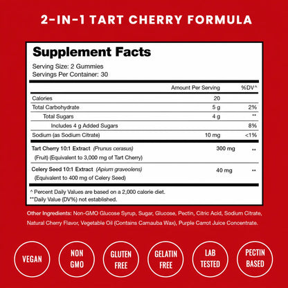 Merevia Cherry Tart Gummies