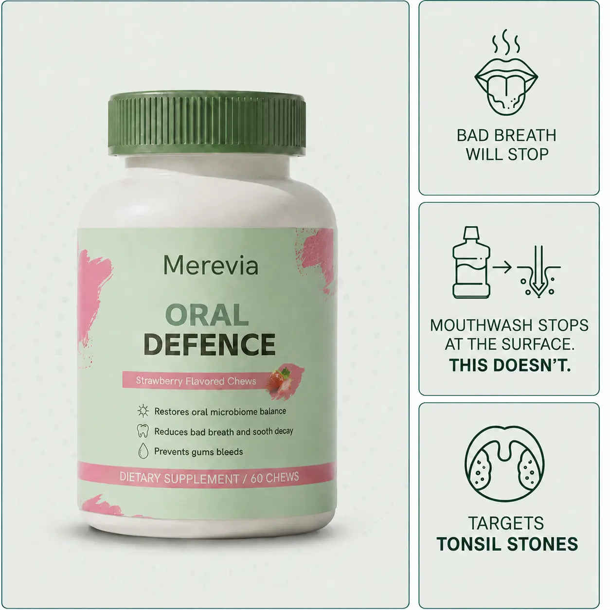 Merevia Oral Defence For Bad Breath