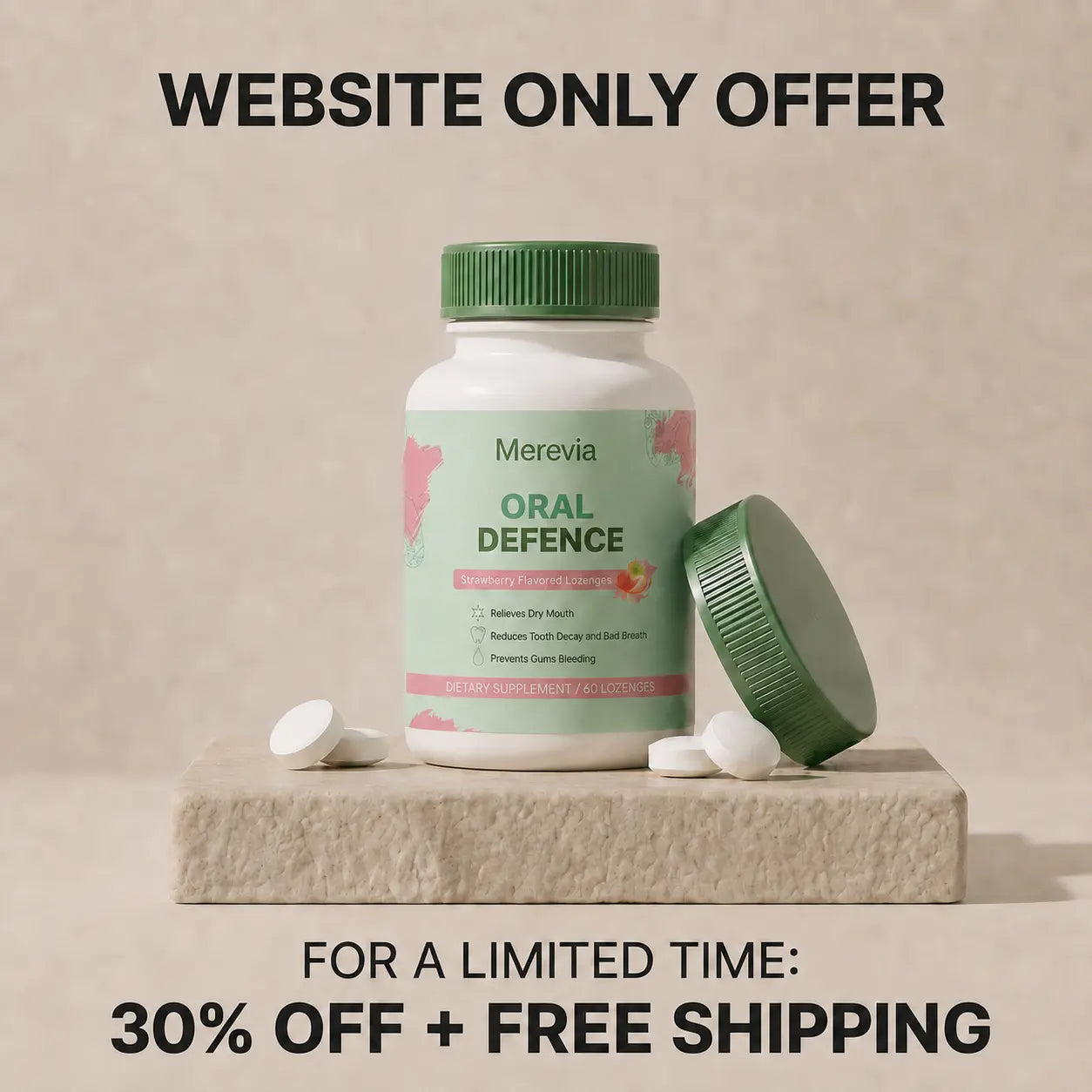 Merevia Oral Defence website-only offer